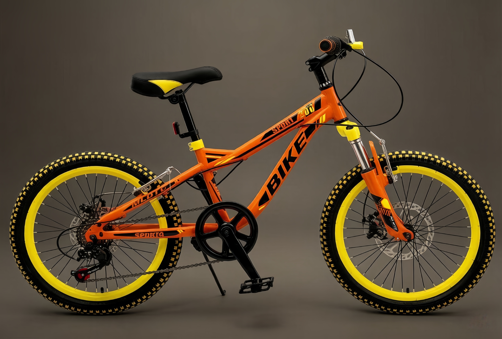 20-inch Single Suspension 7-Speed V-Brake Series Youth Front Suspension Mountain Bike | OEM/ODM Factory Direct Supply