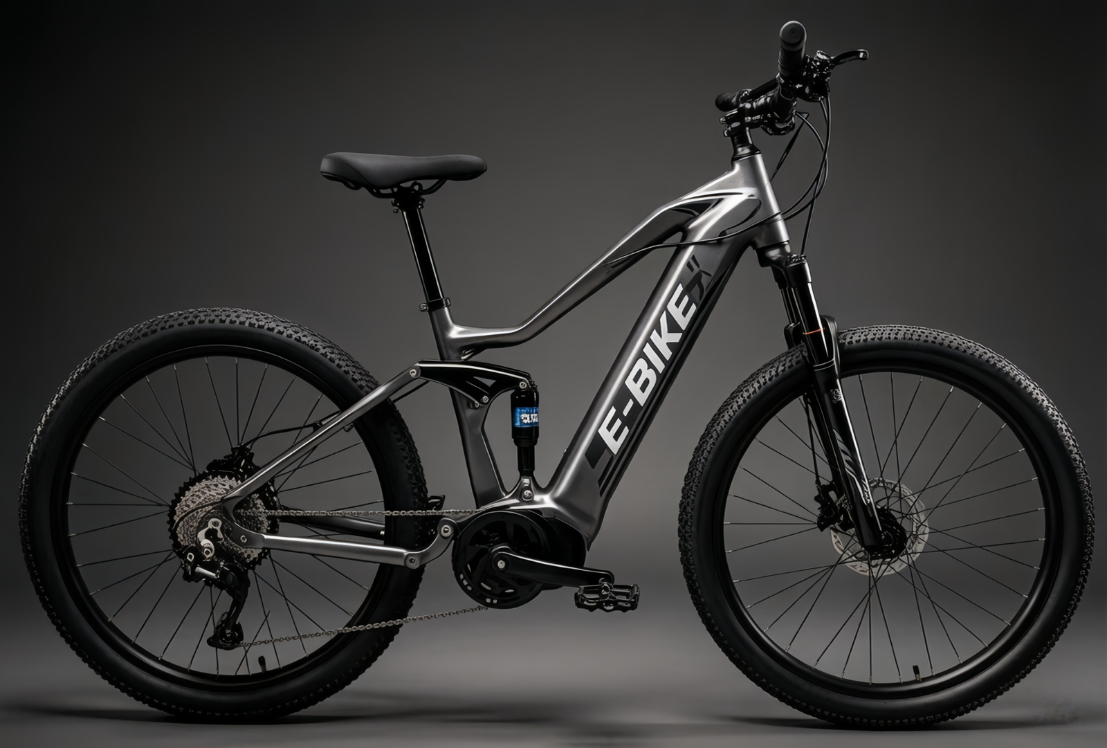 Cavalier Trail 27.5 Mid-Motor Full Suspension 1000W E-MTB Series, 48V13Ah Oil Lock Fork Electric Mountain Bike