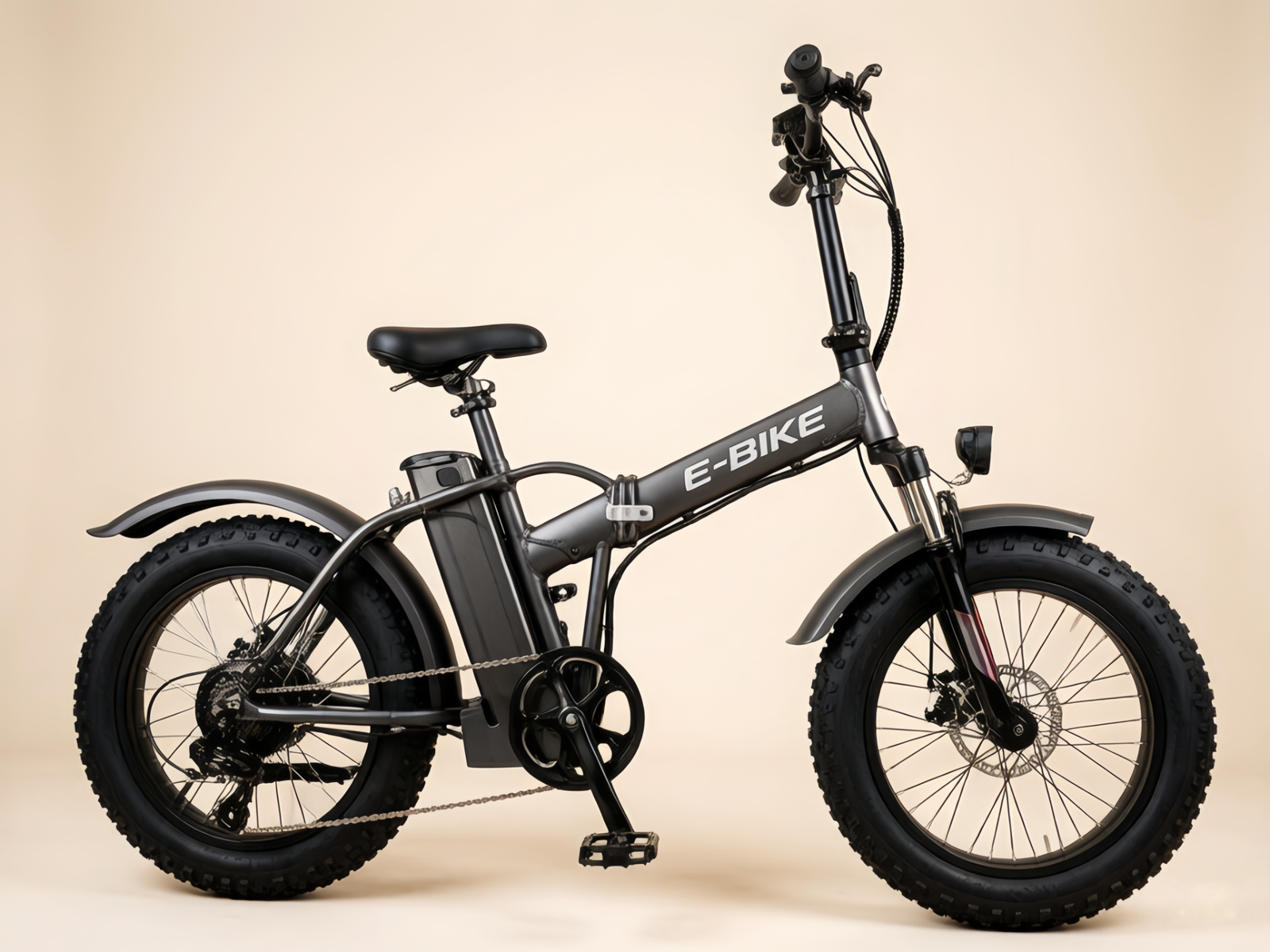 20" 500W Fat Tire Electric Bike | 48V13Ah Lithium Battery, Aluminum Crown Suspension Fork | OEM/ODM Factory Direct Supply